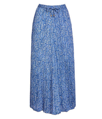 Women’s blue maxi skirt